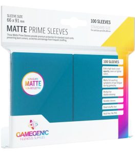 Gamegenic: Pack Matte Prime Sleeves Azules (100)