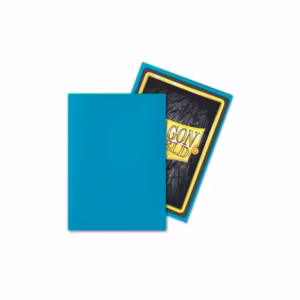 Fundas Standard Dragon Shield Matte Turquoise - Paquete de 100