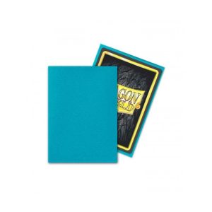 Fundas Standard Dragon Shield Matte Turquoise - Paquete de 100
