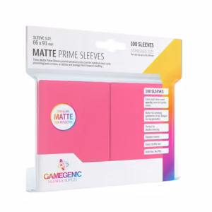 Matte Prime Sleeves Pink (100)