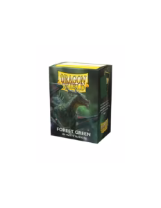 Fundas Standard Dragon Shield Matte Forest Green - Paquete de 100