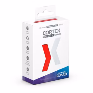Ultimate Guard Cortex Sleeves Tamaño Estándar Matte Rojo (100)