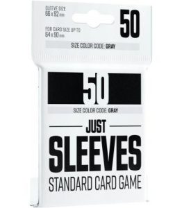 Fundas Just Sleeves Standard Card Game Black (50)