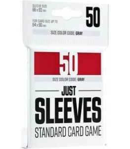 Fundas Just Sleeves Standard Card Game Red (50)