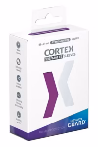 Ultimate Guard Cortex Sleeves Tamaño Estándar Matte Morado (100)