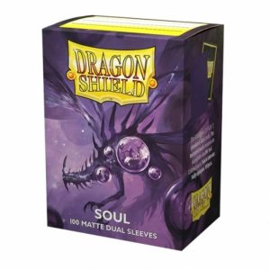 Fundas Standard Dragon Shield Dual Matte Soul - Paquete de 100