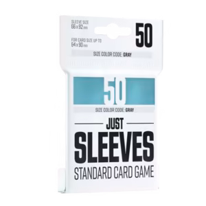 Just Sleeves Standard Card Game Clear (50)