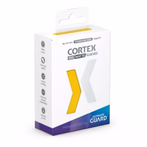 Ultimate Guard Cortex Sleeves Tamaño Estándar Matte Yellow (100)