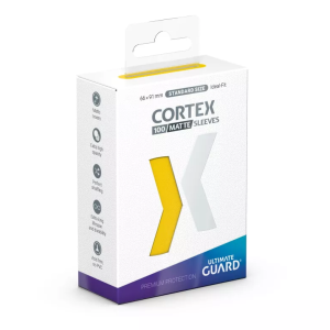 Ultimate Guard Cortex Sleeves Tamaño Estándar Matte Yellow (100)
