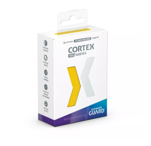 Ultimate Guard Cortex Sleeves Tamaño Estándar Yellow (100)