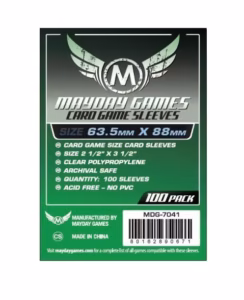 Fundas MayDay Estándar Card Game Sleeves (100 Pack) 63.5 X 88 MM