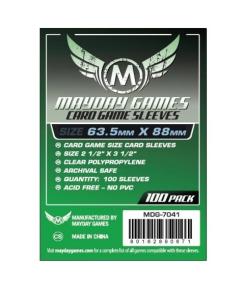 Fundas MayDay Estándar Card Game Sleeves (100 Pack) 63.5 X 88 MM