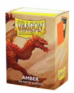 Fundas Standard Matte Amber - Paquete de 100