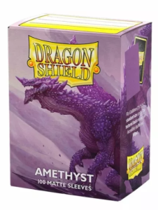 Fundas Standard Matte Morado Amethyst - Paquete de 100