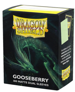 Fundas Standard Dragon Shield Matte Gooseberry - Paquete de 100