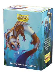 Dragon Shield Brushed Art Sleeves - The Cinderfin (100 Sleeves)