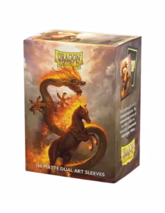 Fundas Standard Fire Horse 2026 Matte Dual - Paquete de 100
