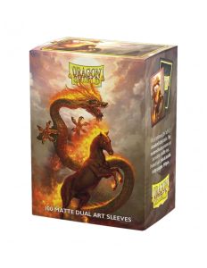 Fundas Standard Fire Horse 2026 Matte Dual - Paquete de 100
