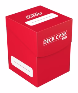 Ultimate Guard Deck Case 100+ Caja de Cartas Tamaño Estándar Rojo