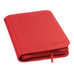 Ultimate Guard Zipfolio 160 - 8-Pocket XenoSkin Rojo