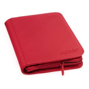 Ultimate Guard Zipfolio 160 - 8-Pocket XenoSkin Rojo