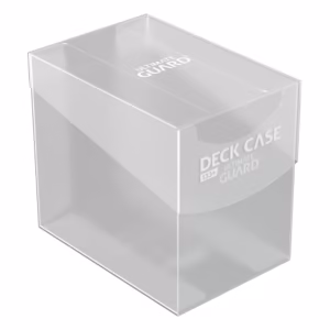 Ultimate Guard Deck Case 133+ Caja de Cartas Tamaño Estándar Transparente