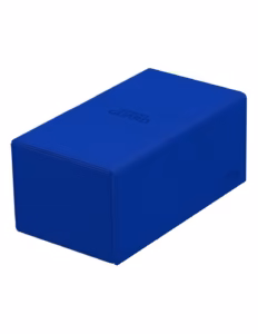 Ultimate Guard Twin Flip'n'Tray 200+ XenoSkin Monocolor Azul