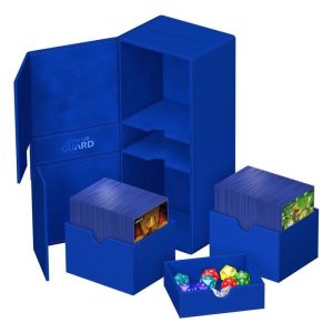 Ultimate Guard Twin Flip'n'Tray 266+ Xenoskin Azul