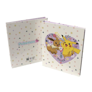 Carpeta 4 Anillas Pokemon Flowers