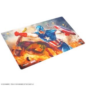 MTG Marvel SH Playmat Captain America