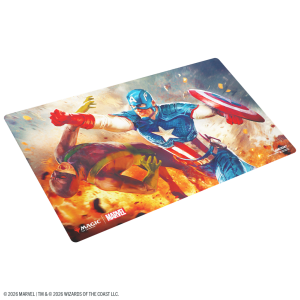 MTG Marvel SH Playmat Captain America