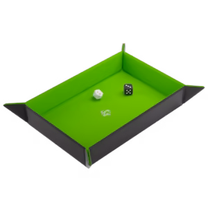 Magnetic Dice Tray Rectangular Black/Green