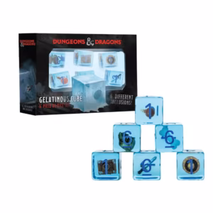 Dungeons & Dragons Pack de dados Gelatinous Cube (6)