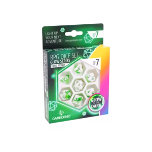 Toxic Stones RPG Dice Set (7 pcs)