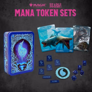 Magic the Gathering Dice and Token Pack Blue Mana