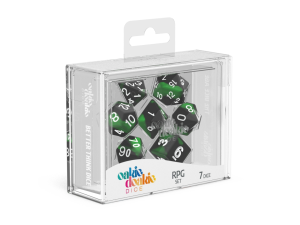 Oakie Doakie Dice Dados RPG-Set Glow in the Dark - Biohazard (7)