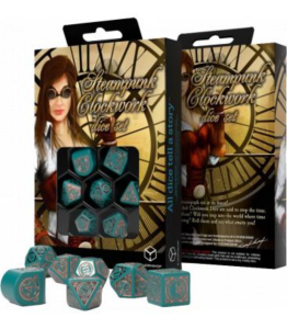 Steampunk Clockwork: Nautical Apparatus Modern Dice Set
