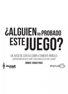 ¿Alguien ha probado este juego?