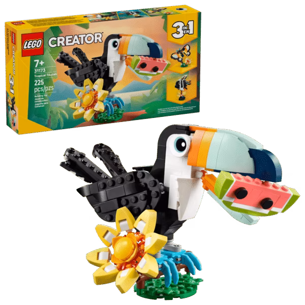 31173: LEGO CREATOR 3 EN 1 FAUNA SALVAJE: TUCAN TROPICAL