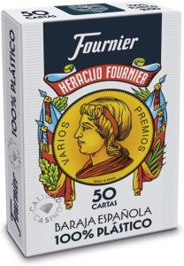 Baraja española 100% Plástico 50 cartas - Fournier