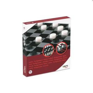 3 en 1 Ajedrez- Damas - Backgammon Magnético