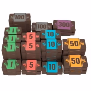 Speakeasy: Wooden Money Tokens