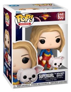 Supergirl POP! Heroes: 633 Supergirl with puppy Krypto