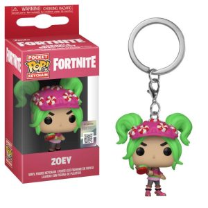 Fortnite Llavero Pocket POP! Vinyl Zoey 4 cm