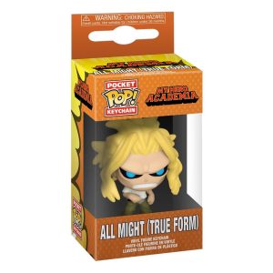 My Hero Academia Llavero Pocket POP! Vinyl All Might Weakened State