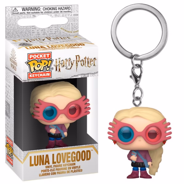 Harry Potter Llavero Pocket POP! Vinyl Luna Lovegood 4 cm