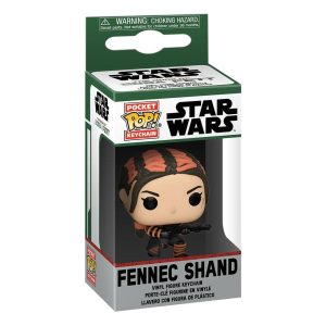 Star Wars The Book of Bobba Fett Llavero Pocket POP! Vinyl Fennec Shand 4 cm