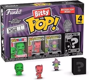 Pesadilla antes de Navidad Pack de 4 Figuras Bitty POP! Vinyl Oogie Boogie 2,5 cm