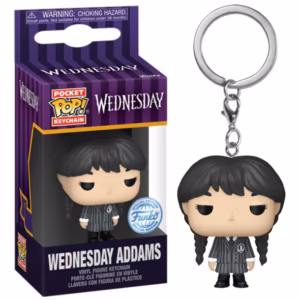 Wednesday Llavero Pocket POP! Vinyl Wednesday Addams 4 cm