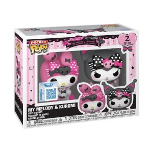 My melody Kuromi Llavero Pocket POP! Vinyl Kuromi 4 cm